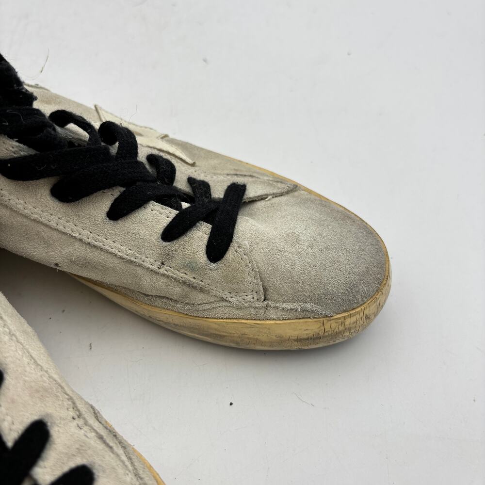 Golden Goose Francy Embelished Stones Hi Top Suede Sneaker Shoes Women's 39 US 9 - Picture 15 of 16